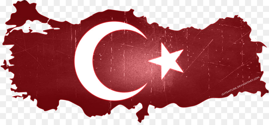 Bandiera della Turchia Paese Dengiz simbolo Nazionale - bandiera turca