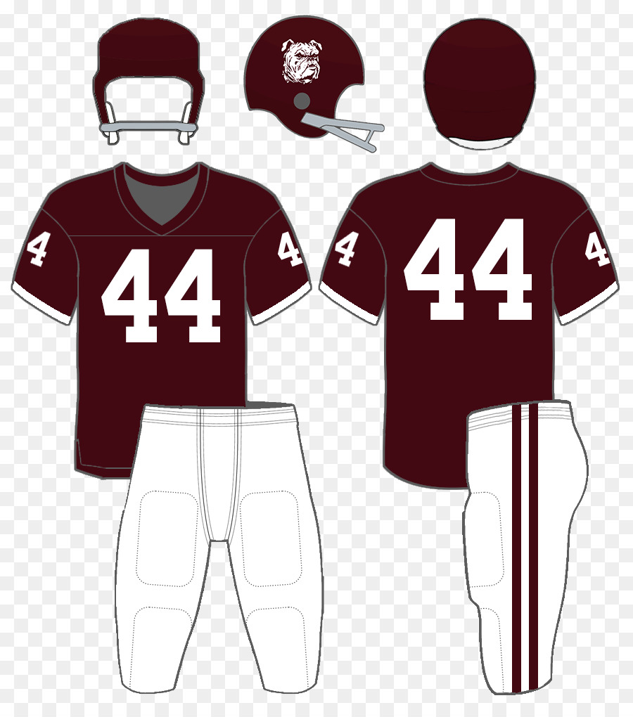 Baseball-uniform der Mississippi State University Mississippi State Bulldogs football T-shirt Jersey - Fußball uniform