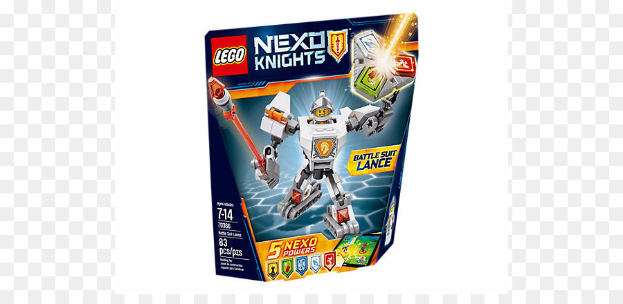 LEGO 70362 NEXO CAVALIERI Battle Suit di Argilla LEGO 70348 NEXO CAVALIERI di Lance Doppia Jouster Giocattolo - Nexo Cavalieri