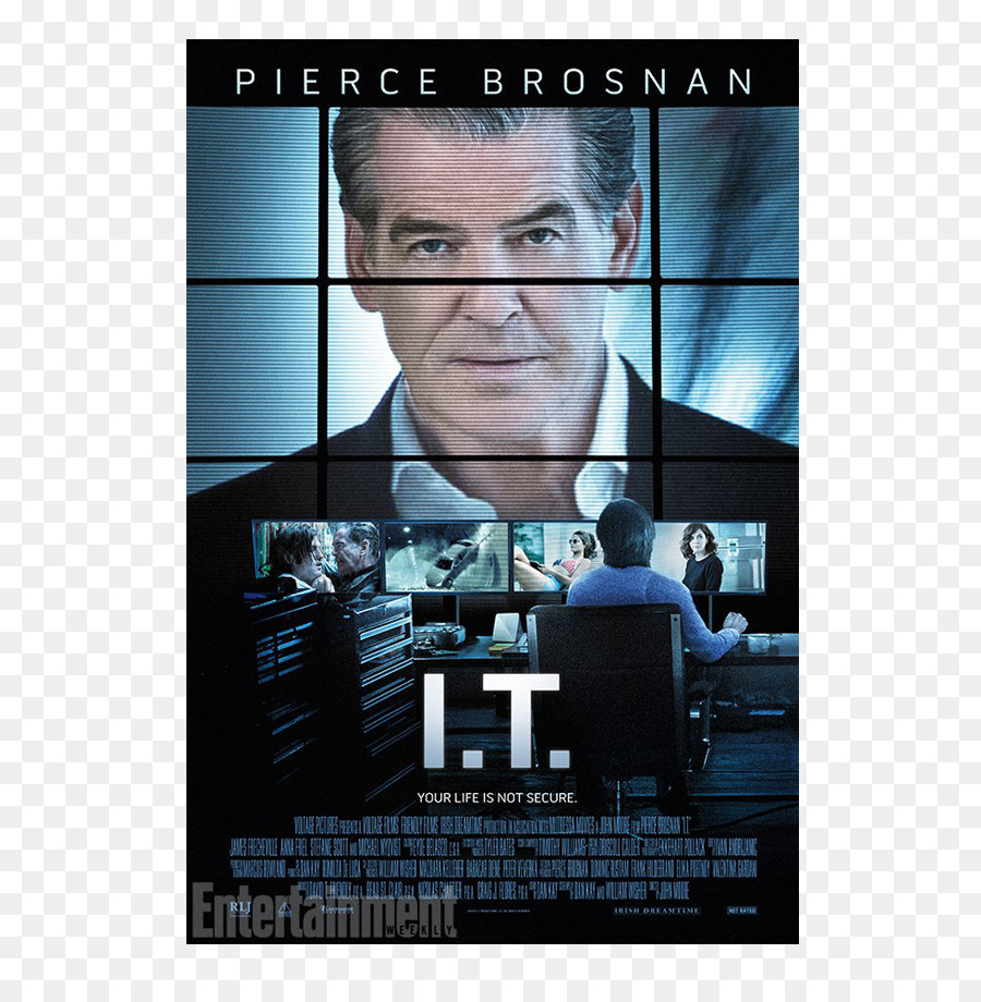 Pierce Brosnan I. T. Mike Regan Locandina - forare brosnan