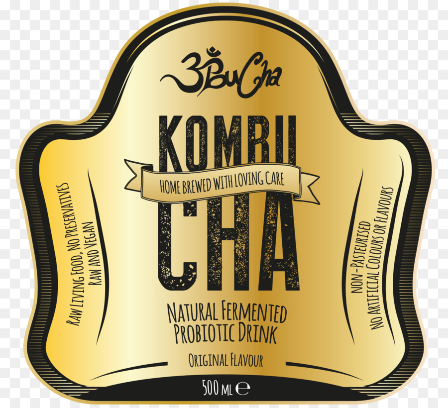 Kombucha Label Tee Home-Brau - & Weinbereitung Versorgt - Tee