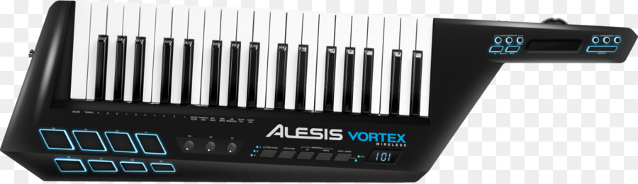 Bàn phím máy tính Alesis Xoáy không Dây điều Khiển MIDI thanh - Keytar