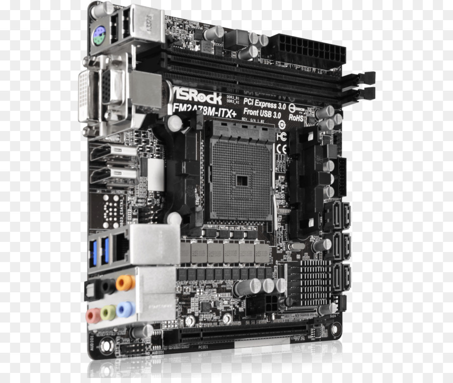 Scheda madre hardware del Computer Mini-ITX ASRock FM2A88X-ITX+ socket della CPU - computer