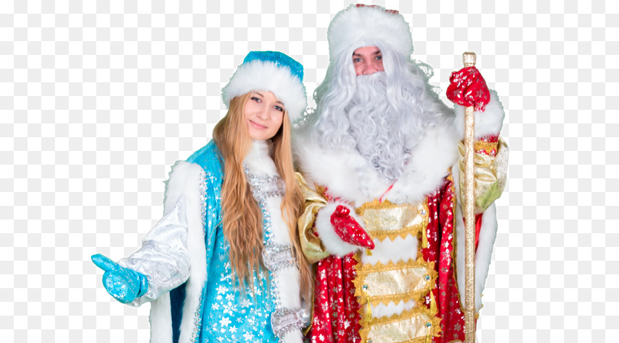 Santa Claus Christmas ornament Ded Moroz Snegurochka Großvater - Weihnachtsmann