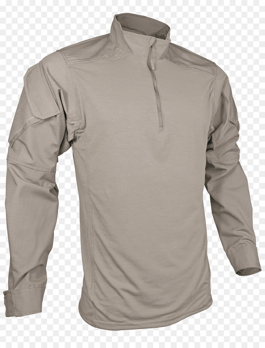T-shirt Manica Esercito Combattimento Camicia Cerniera MultiCam - Maglietta