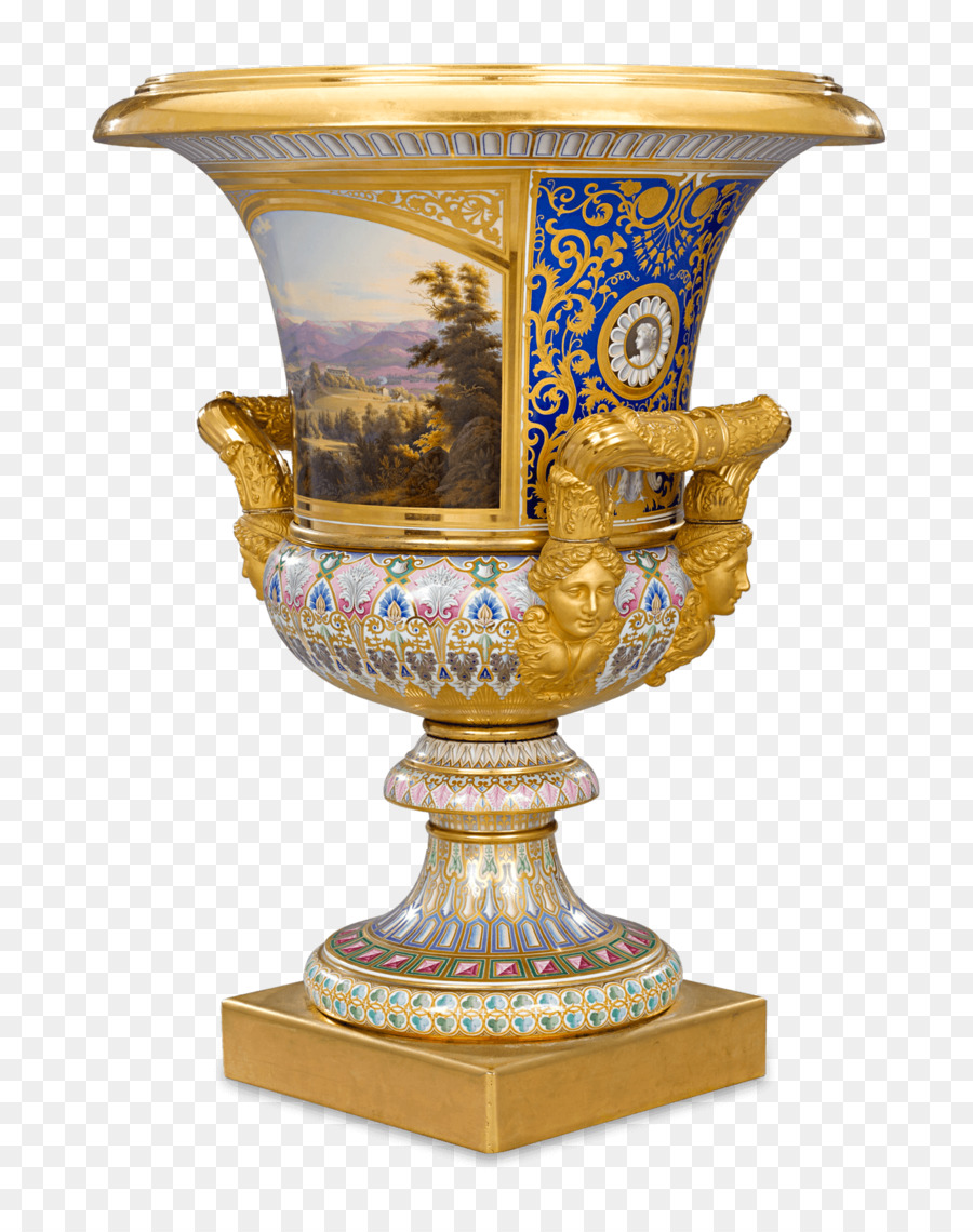 Vaso Royal Fabbrica Di Porcellana, Di Berlino, Di Ceramica Krater - vaso