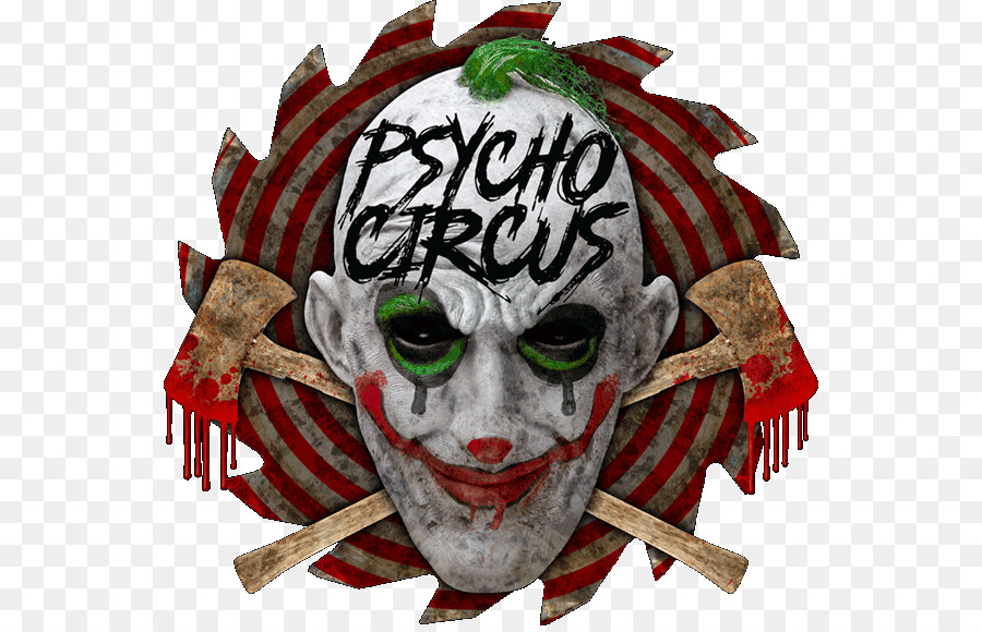 Disegno grafico di Psycho Circus - circo