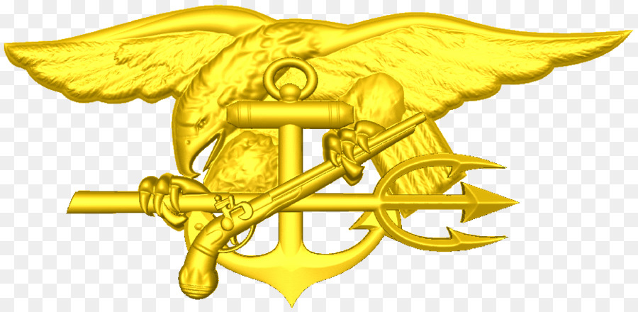Gold Zeichen-Symbol-Fiction-Schnabel - Navy Seal