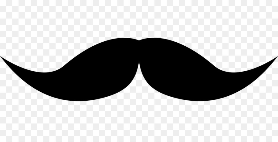 Fu Manchu Mustache Moustache Silhouette Clipart Digital Download SVG PNG  JPG PDF Cut Files