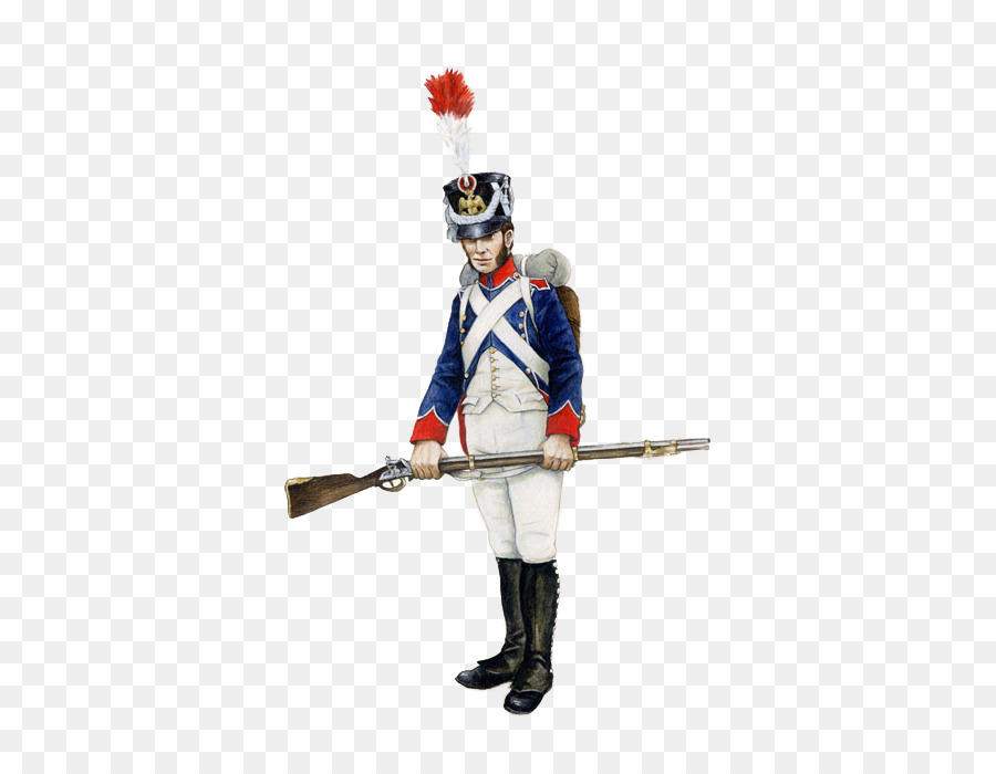 Guerre napoleoniche-Granatieri 1 ° reggimento di tirailleurs della Guardia imperiale Reggimento - soldato