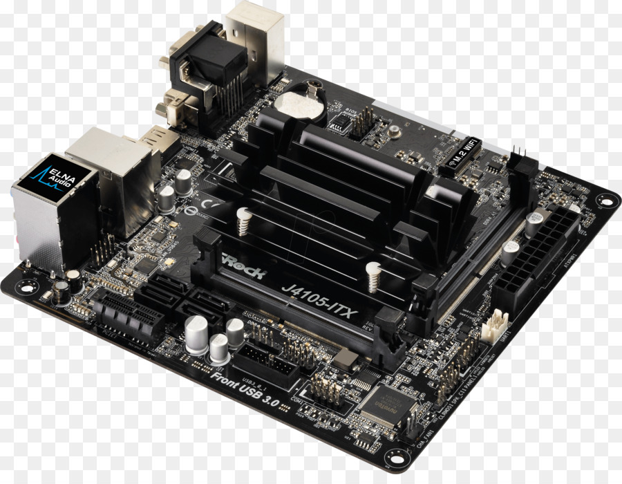 ASRock J4105-ITX-Intel Celeron Quad-Core-Prozessor J4105 Mini-ITX-Hauptplatine/CPU-Combo-Mini-ITX - Intel