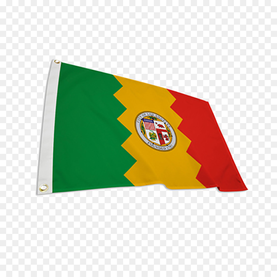 Bandiera di Los Angeles Rettangolo - città di los angeles
