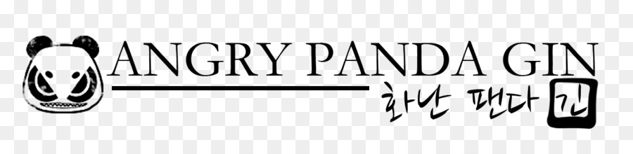 Logo Marke Schriftart - Angry Panda