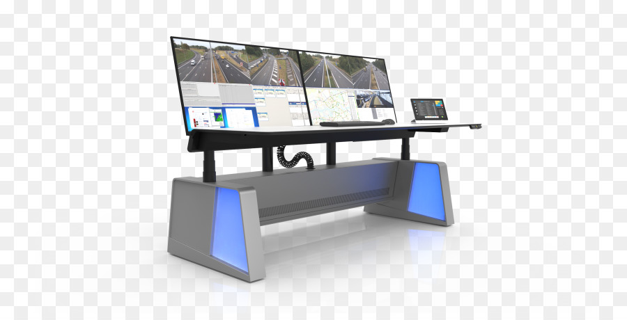 Il Monitor Di Un Computer Accessorio Multimediale - Sala di controllo