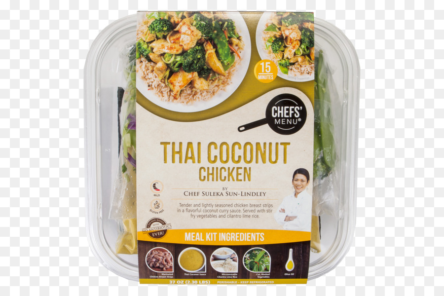 Vegetarian küche, Chef Menü, Gourmet Food - thai Kokos