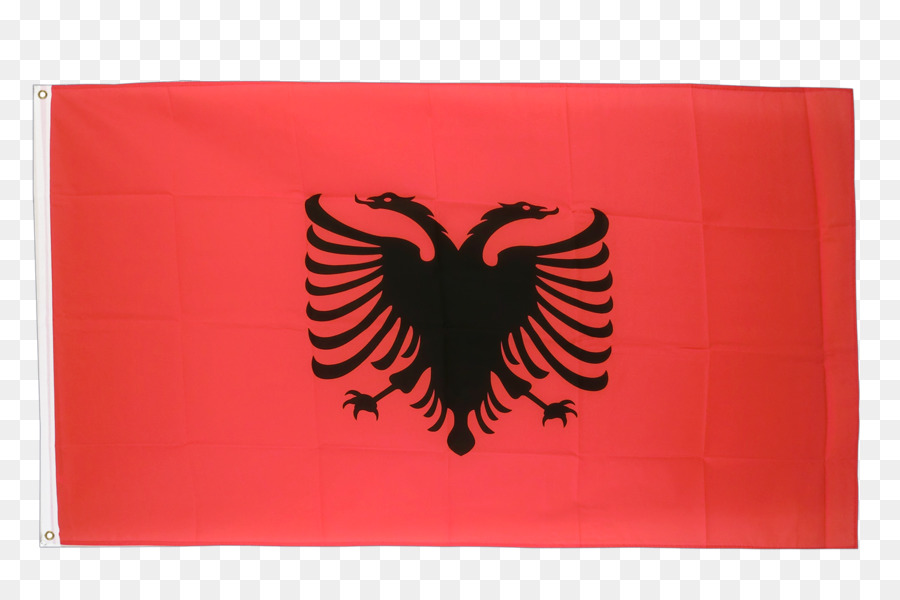 Flagge von Albanien Wappen von Albanien Double headed eagle - Flagge