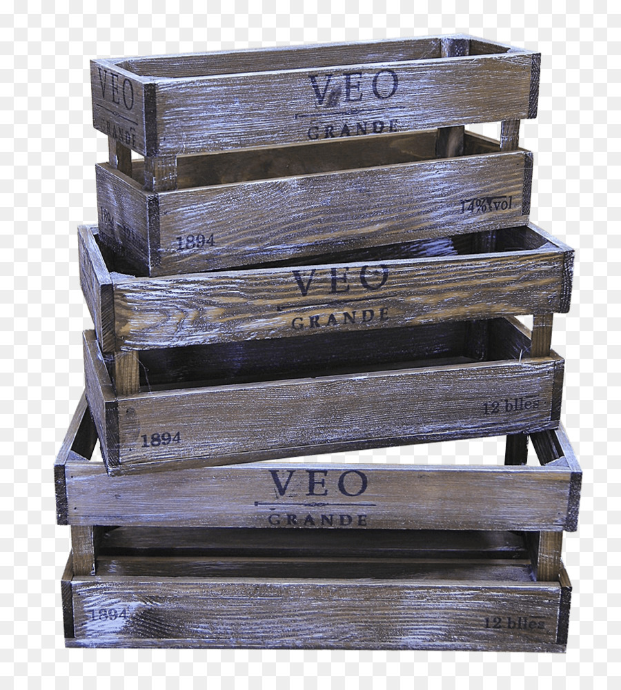 Scatola di legno Interieur Декор Casella di vino - scatola