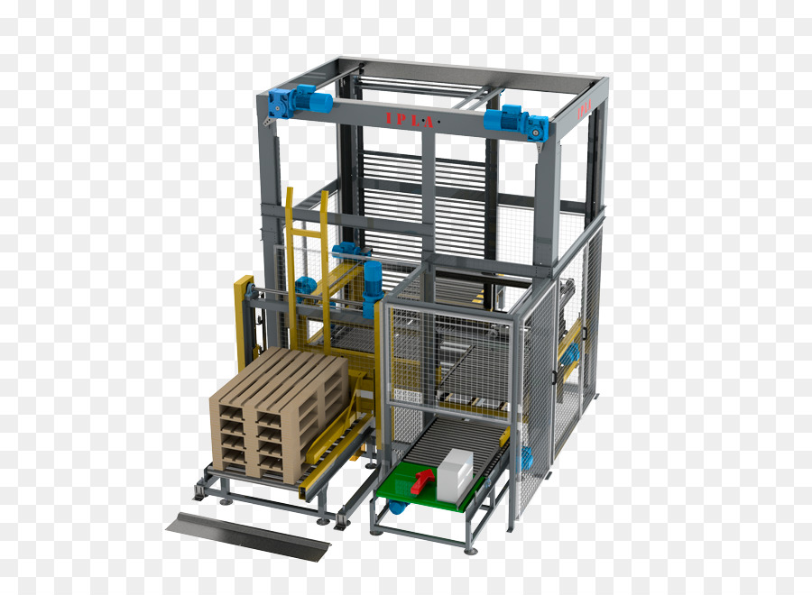 Automatische palettisierung Aufbewahrung Conveyor belt Transport - Box
