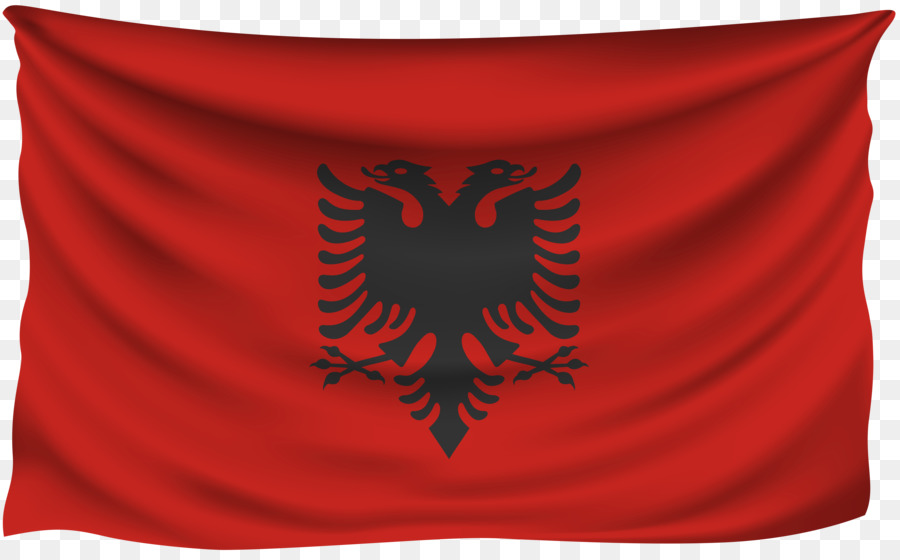 Flagge von Albanien-Throw-Kissen Double-headed eagle - Kissen