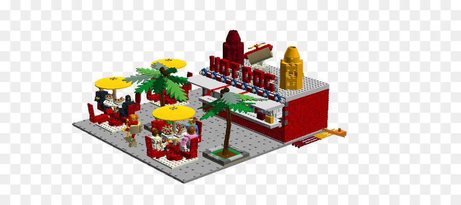 Nhóm Lego - hotdog giỏ