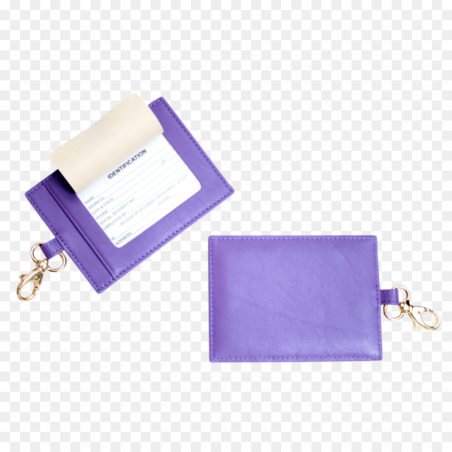 Bag Tag Purple