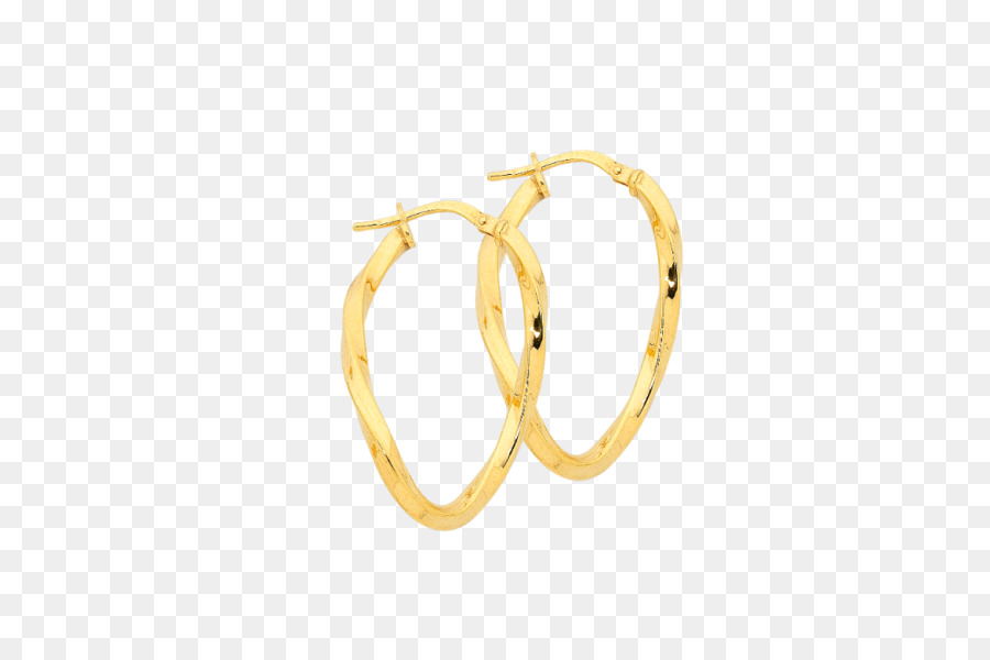 Armreif Körper-Schmuck-Oval - Gold Hoop