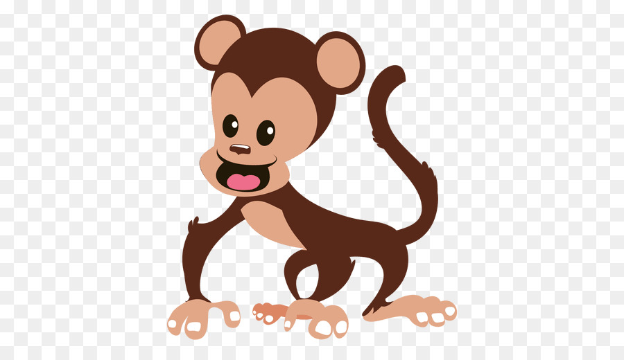 Monkey Gelbfieber-Zeichnung - Affe
