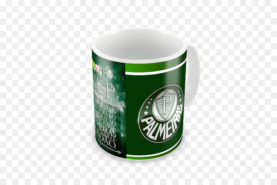 Kaffee-Tasse sociedade Esportiva Palmeiras-Becher Keramik - Palmen