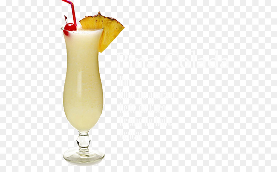 Piña colada Cocktail-Juice-Rum Coconut milk - Cocktail