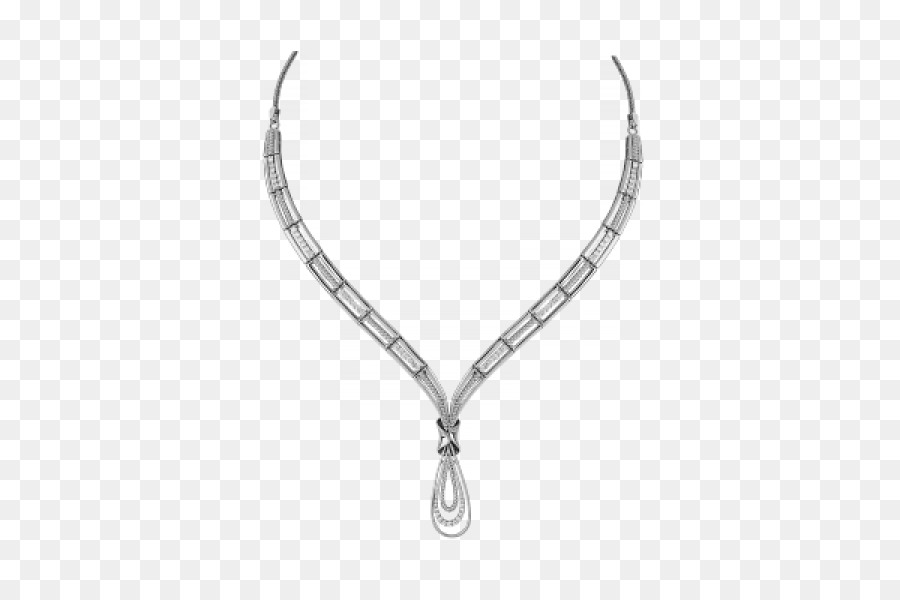 Halskette Ohrring Charms & Anhänger Schmuck Platin - Halskette