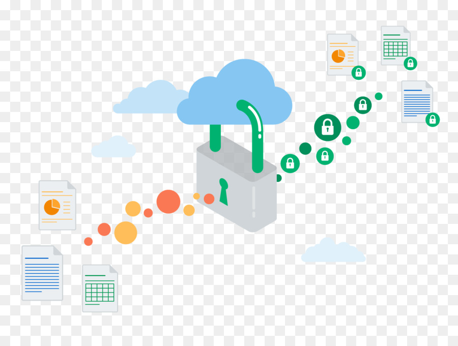 Sicurezza del Cloud computing il Cloud storage di Dati di sicurezza del Computer - il cloud computing