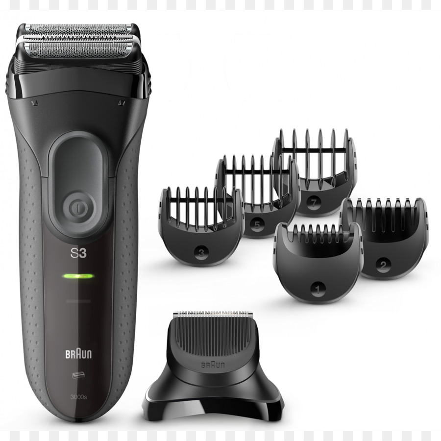 Rasoi elettrici & Hair Trimmer Braun Serie 3 3050cc la Rasatura dei Capelli clipper - barba