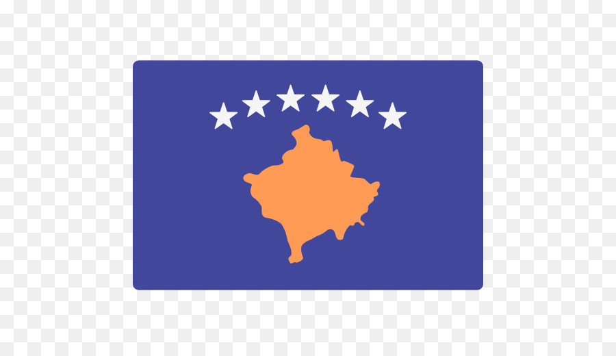 Flagge des Kosovo Serbien nationalflagge - Flagge