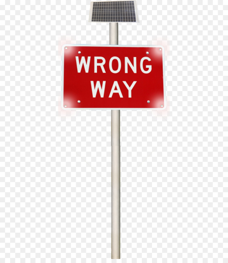 Stop-Schild Verkehrszeichen-Wrong-way driving - Fahren