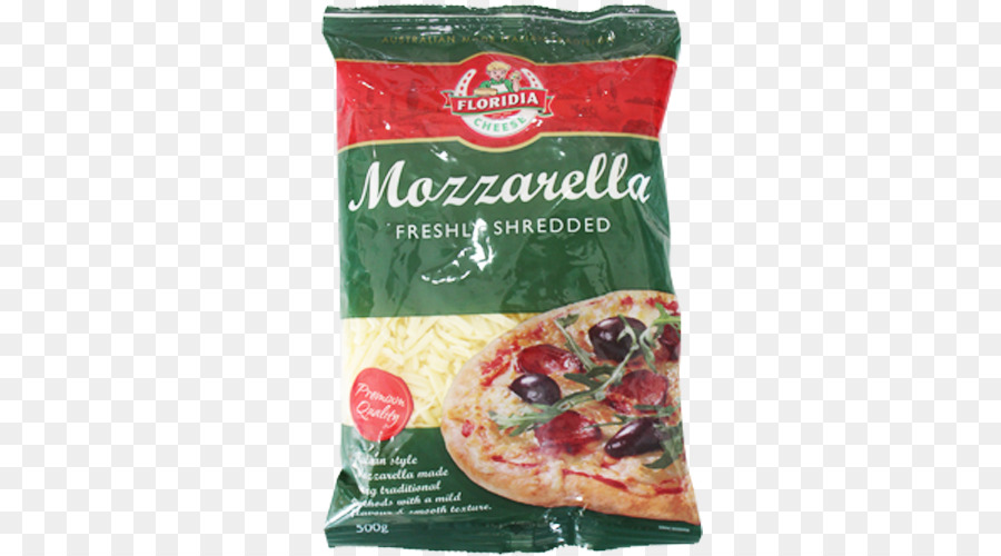 Vegetarian cuisine Pizza Mozzarella Cheese, Parmigiano-Reggiano - geschredderten Käse