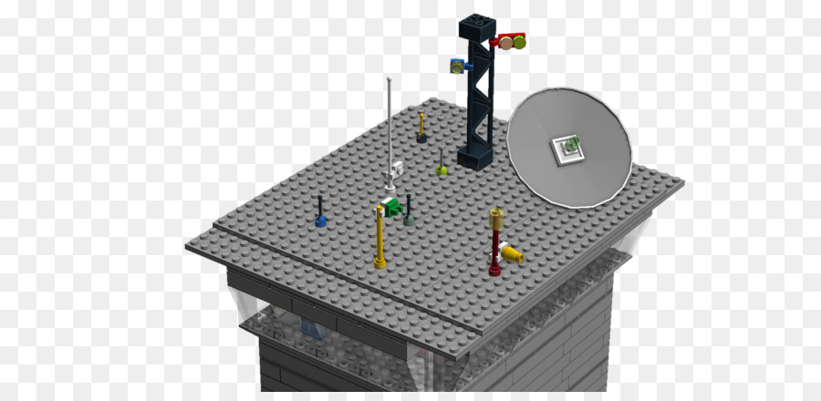 Lego Ideen-Air traffic control Radar tower Flughafen - andere