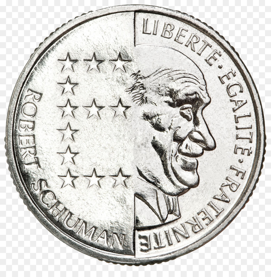 Angolo del franco francese Moneta da 10 franchi Robert Schuman di Banconote in Valuta - Moneta