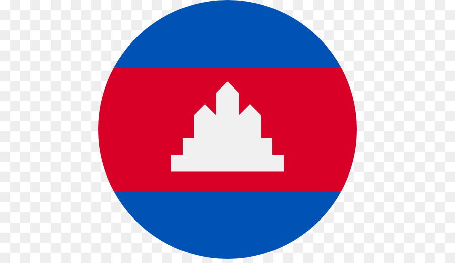 Flagge von Kambodscha Khmer Laos Fin Inn - Flagge