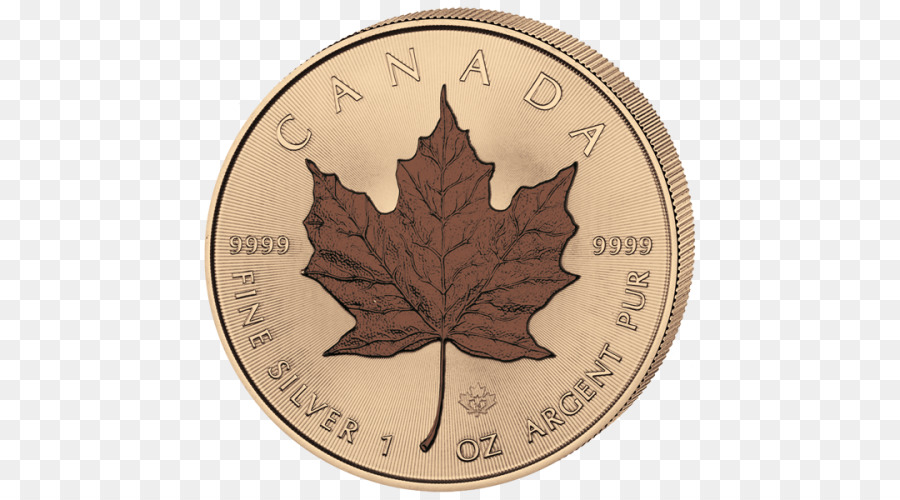 Der Kanadische Gold Maple Leaf Kanadischen Silber Maple Leaf - Gold