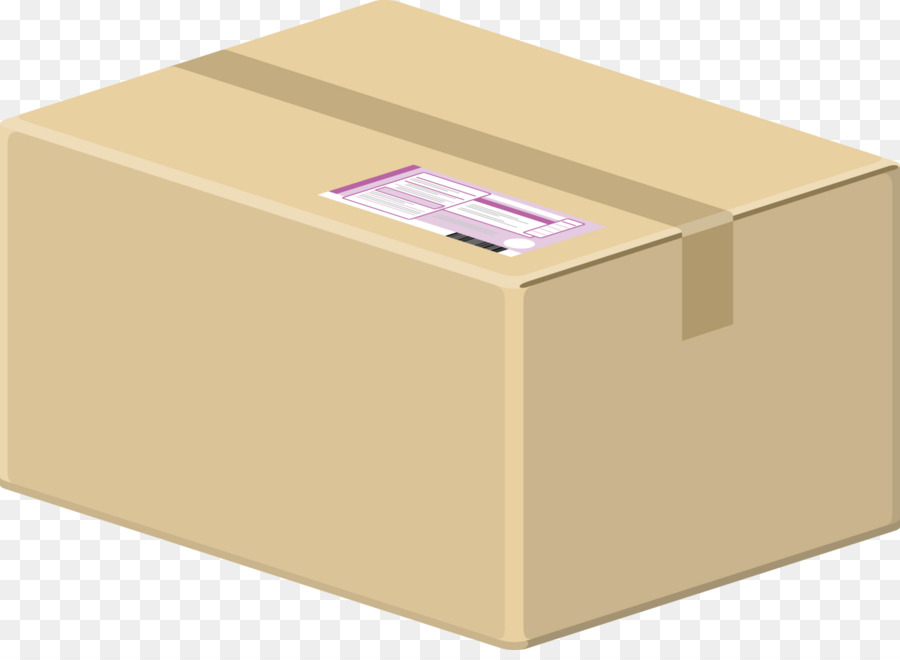 Ondulato fibra di legno Scatola di Delocalizzazione Corriere Imballaggio ed etichettatura - scatola