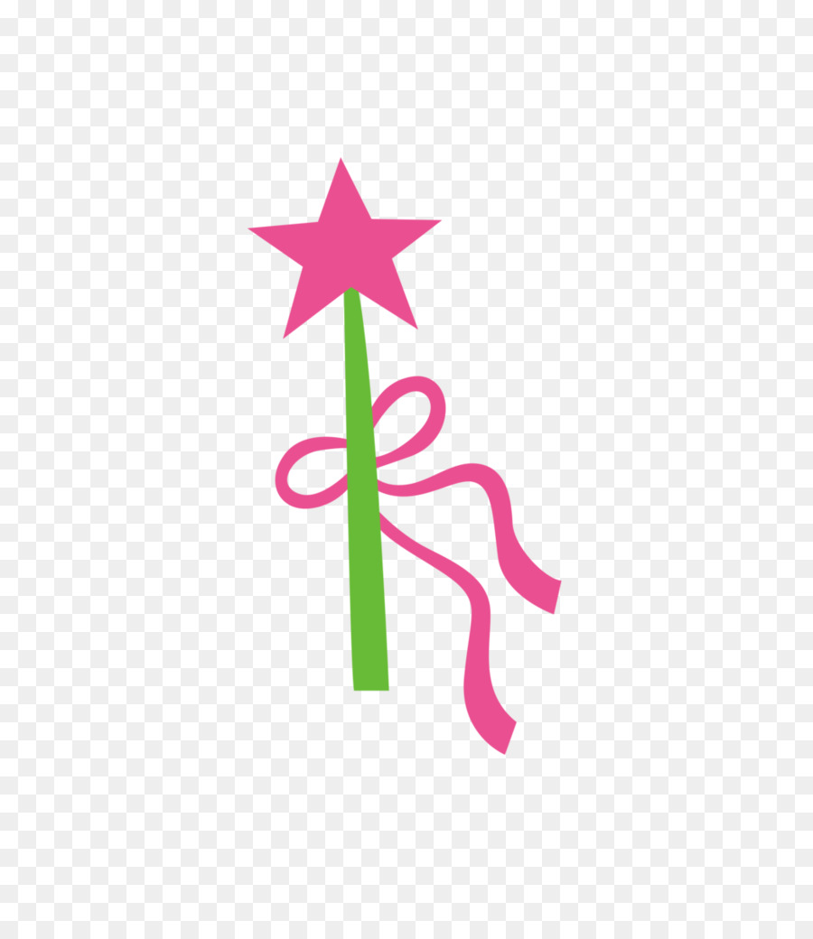 Pink M-Line Logo Clip art - Magic Star
