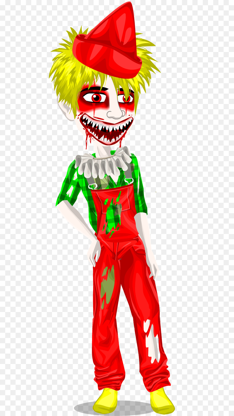 Clown Cartoon Kostüm-Maskottchen-Charakter - Msp