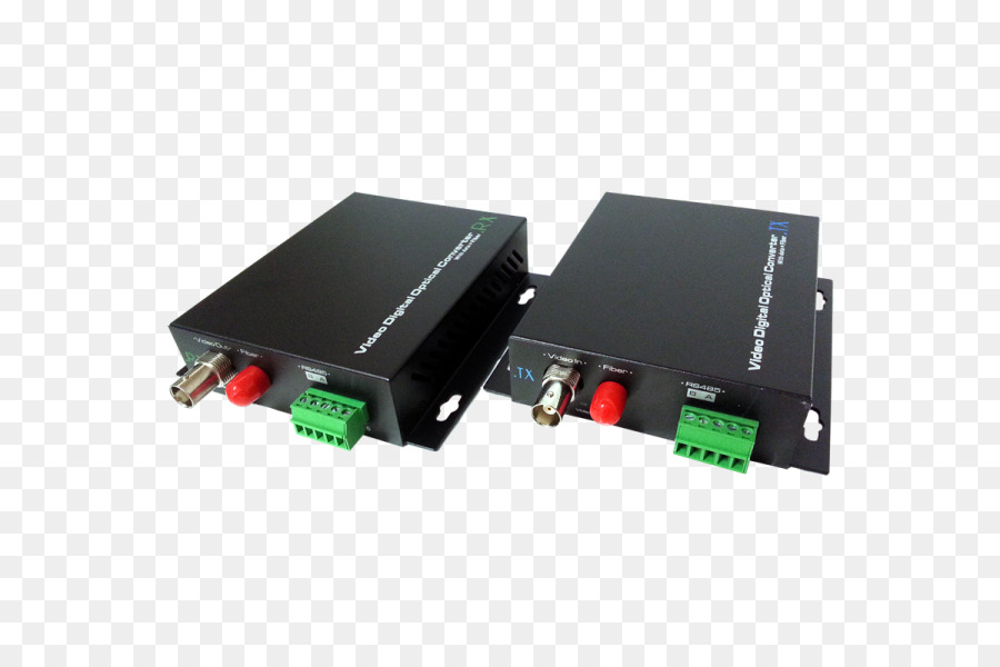 RF-modulator, Video-BNC-Anschluss-Elektronik - fiber optic