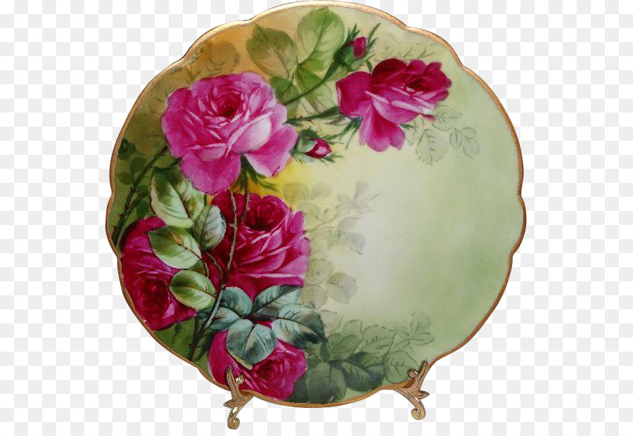 Tấm Limoges sứ Vườn hoa hồng - tấm