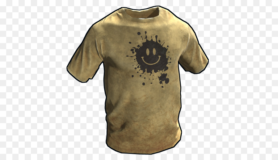 T-shirt Smiley Sleeve Tasche - T Shirt