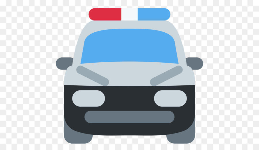 Polizist Emoji-Polizei-Auto - Polizei