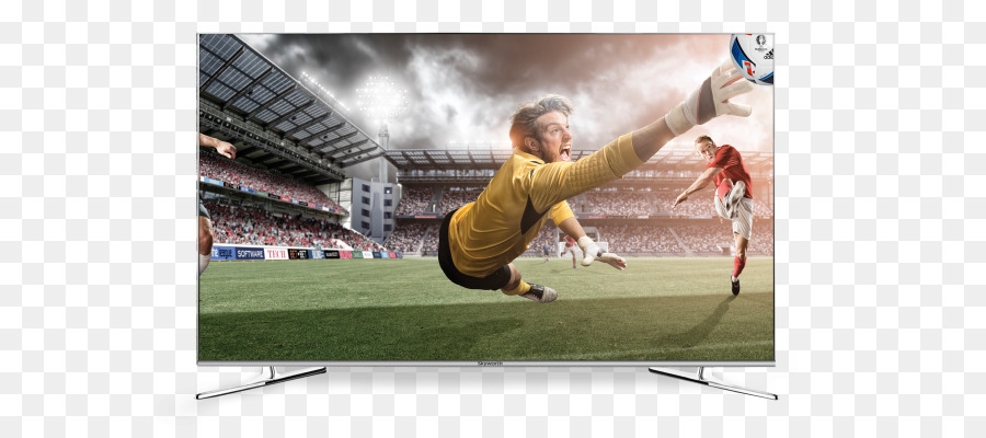 Panasonic Série DXW734 Ultra high definition Fernseher mit 4K Auflösung - Fußball