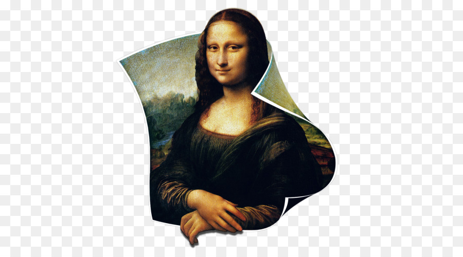 Painting Cartoon png download - 500*500 - Free Transparent Mona Lisa png  Download. - CleanPNG / KissPNG