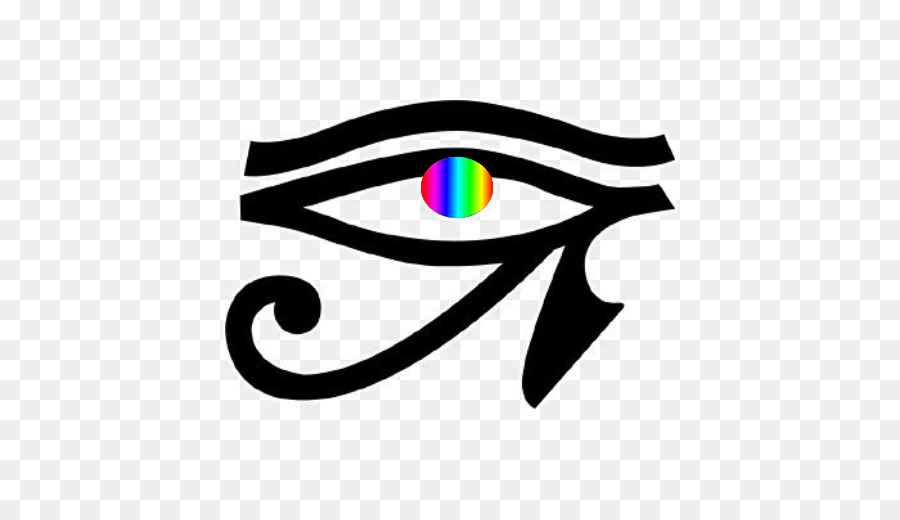 Die ägyptischen Hieroglyphen Auge des Horus - ägyptische mau