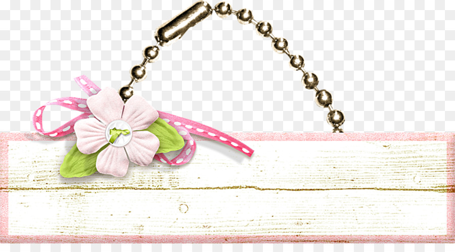 Halskette-Pink M-Körper-Schmuck - Halskette